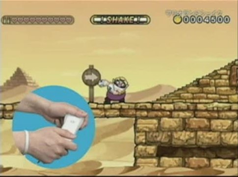 Wario Land : The Shake Dimension : Séquences de jeu