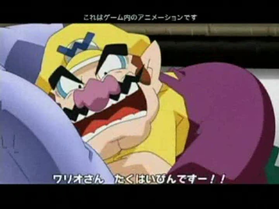 Wario Land : The Shake Dimension : Wario fait sa pub