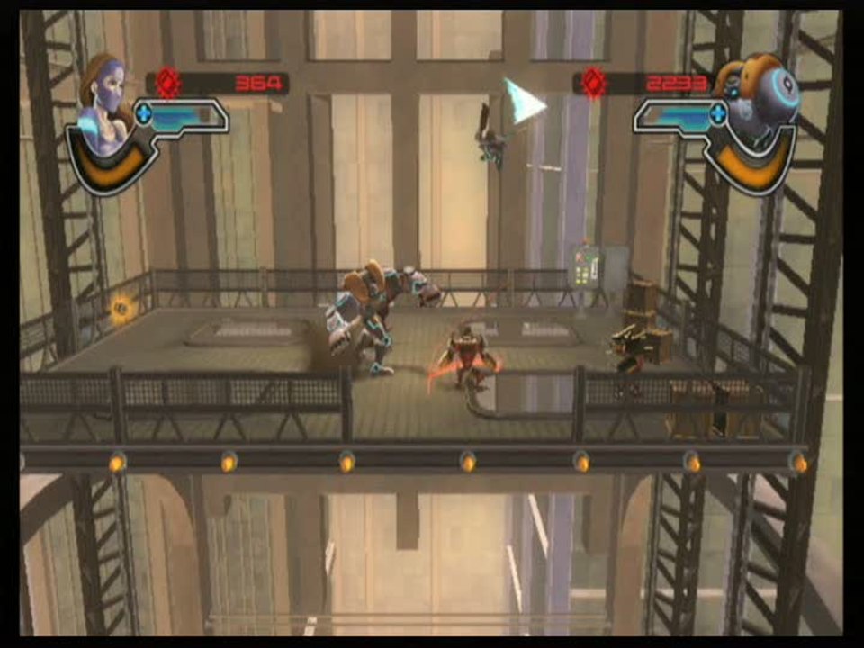 Spyborgs : Sur un ascenceur