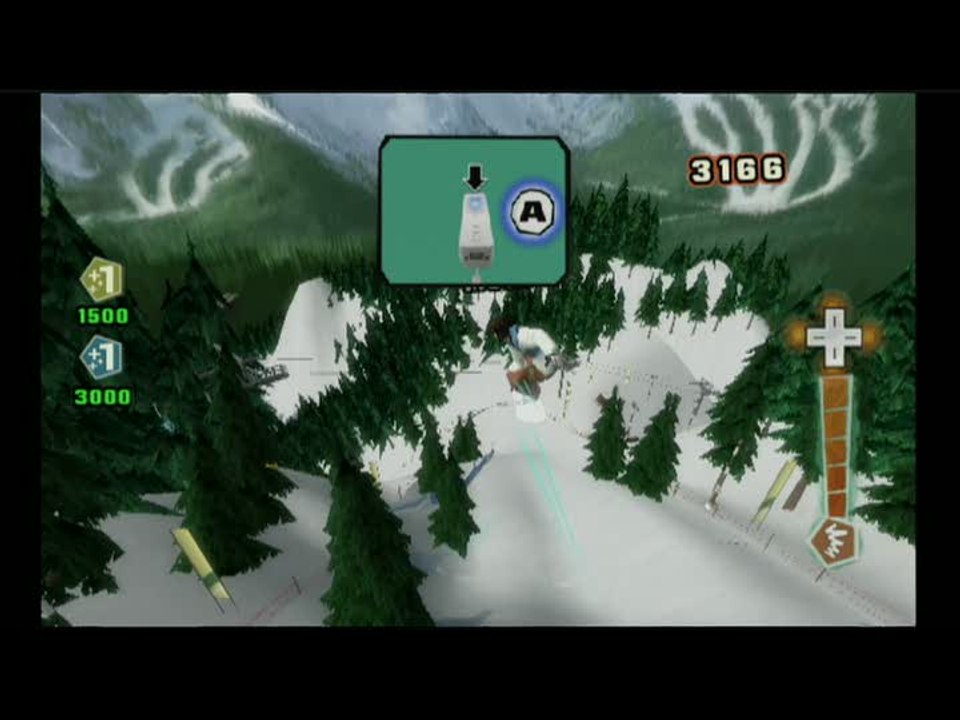 Shaun White Snowboarding : Road Trip : Big Air à la Wiimote