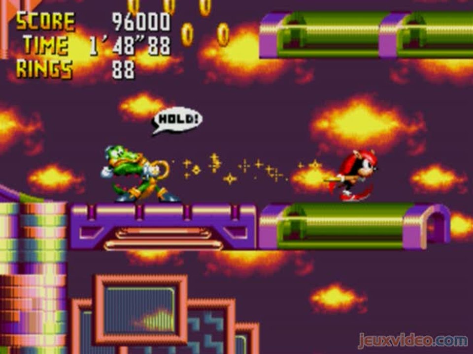 Knuckles' Chaotix : Techno Tower niveau 2