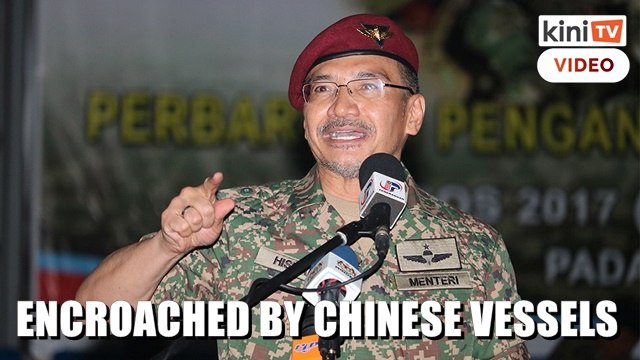 Hishammuddin: Chinese vessels encroached M'sian waters 23 times last year