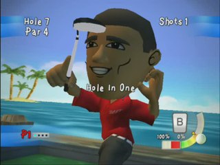 Crazy Mini Golf : Obama Président