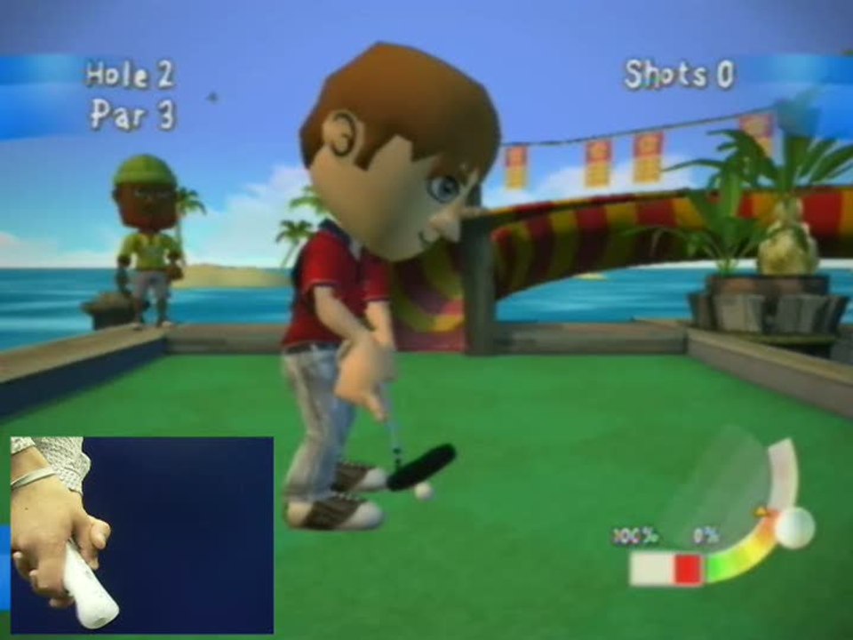 Crazy Mini Golf : Avec le Wii MotionPlus