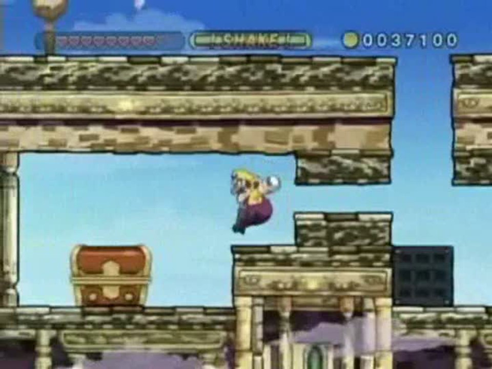 Wario Land : The Shake Dimension : Wario fait encore sa pub