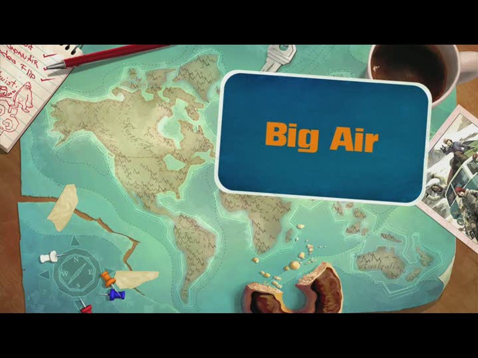 Shaun White Snowboarding : Road Trip : Big Air à la Balance Board