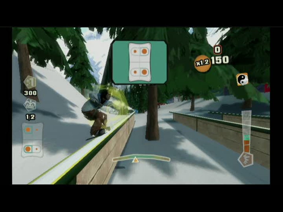 Shaun White Snowboarding : Road Trip : Rails à la Balance Board