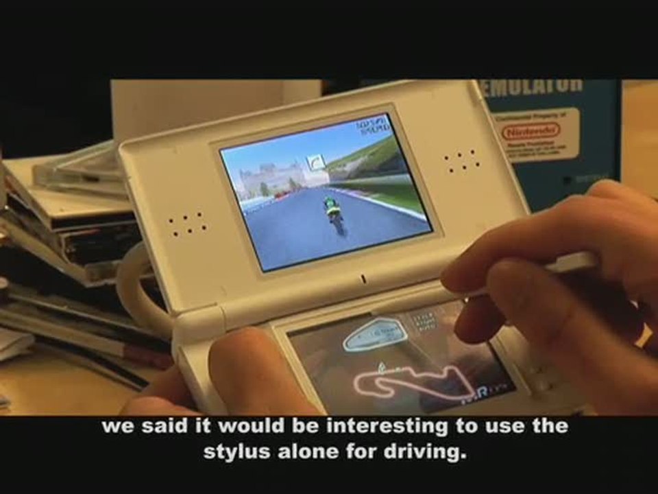 Moto Racer DS : Chez les développeurs