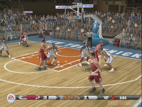 NBA Live 09 : New-York Knicks vs Chicago Bulls