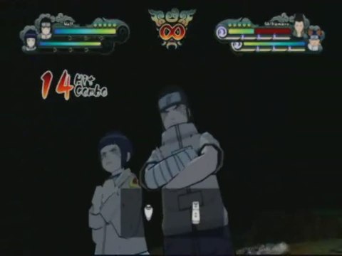Naruto : Clash of Ninja Revolution 2 - European Version : Combinaison Neji et Hinata
