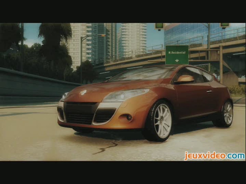 Need for Speed Undercover : Mégane Coupé