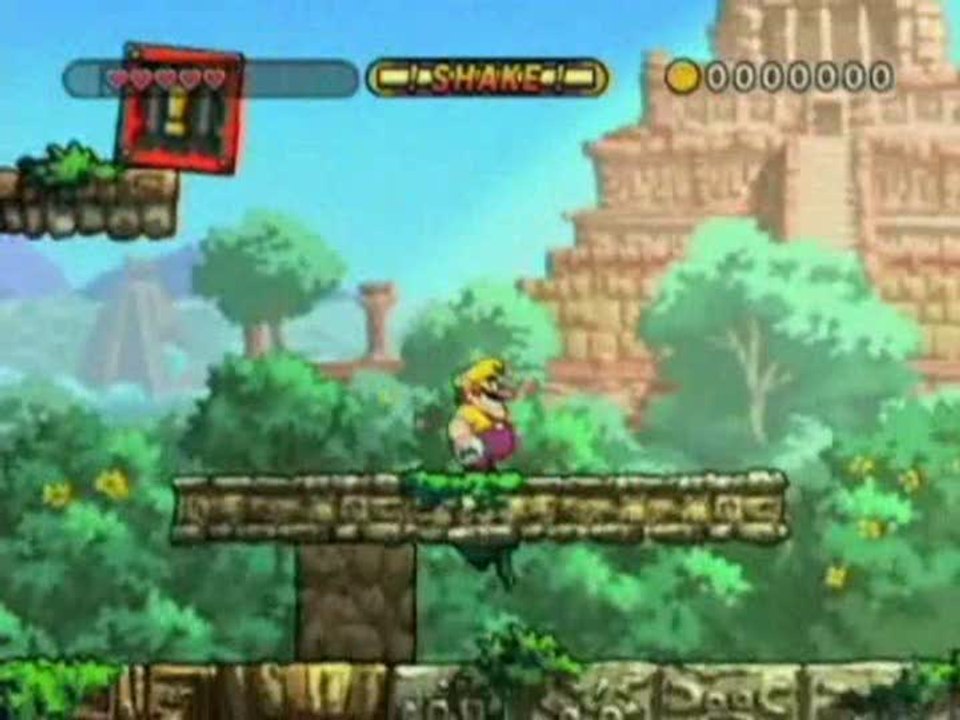 Wario Land : The Shake Dimension : Shake it, shake it !