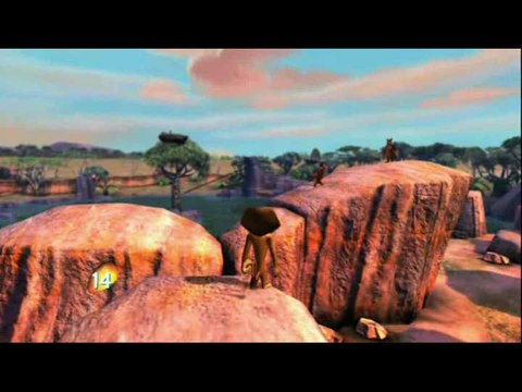 Madagascar 2 : E3 2008 : Phases de jeu