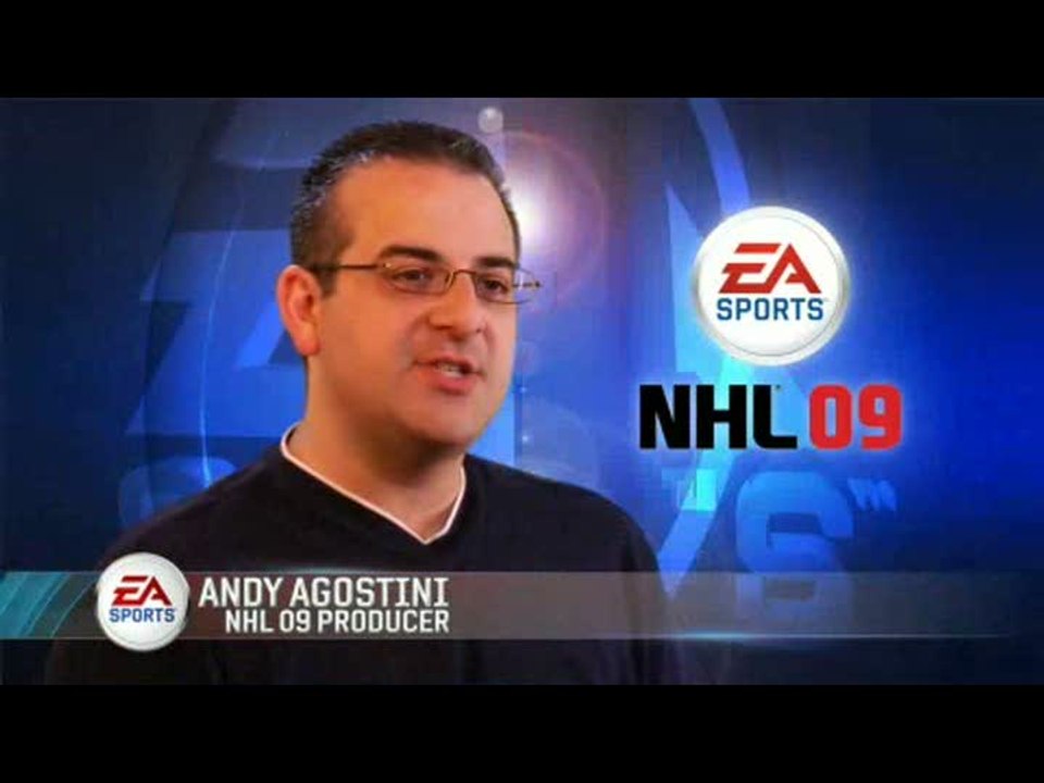 NHL 09 : Mode "Be a Pro"