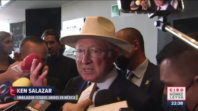 Vamos en buen camino: Ken Salazar sobre seguridad en México