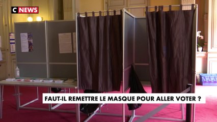 Vers un retour du port du masque pour aller voter ?
