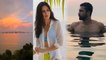 Katrina Kaif Vicky Kaushal की Honeymoon से First Photo Viral, Sunset में Beach Side दिखे | Boldsky