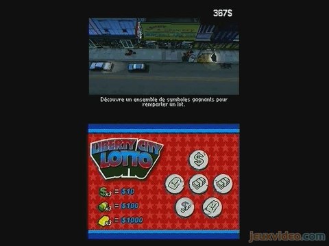 Grand Theft Auto : Chinatown Wars : Jeux de grattage