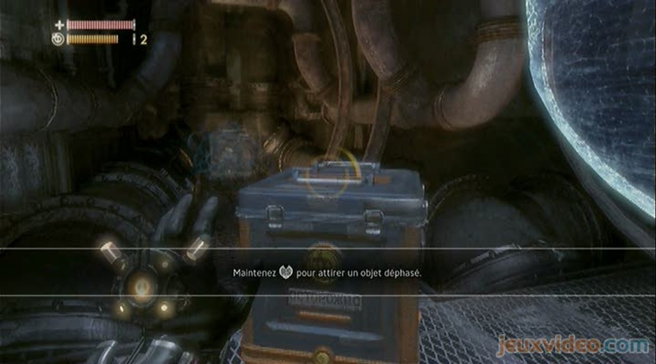 Singularity : Toi aussi, utilise ton bracelet temporel pour déplacer des caisses...