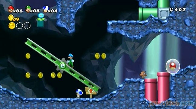 New Super Mario Bros. Wii : Sous terre
