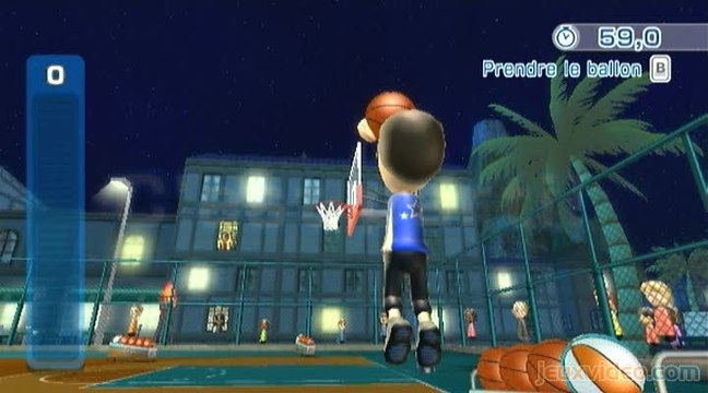 Wii Sports Resort : Basket - Tir à 3 points