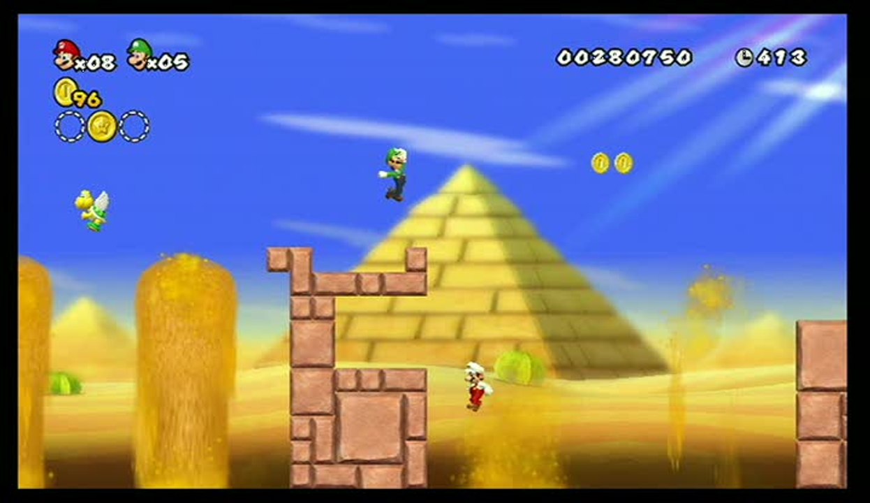 New Super Mario Bros. Wii : Gameplay