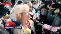 López Obrador celebra que SCJN haya decidido liberar a Alejandra Cuevas