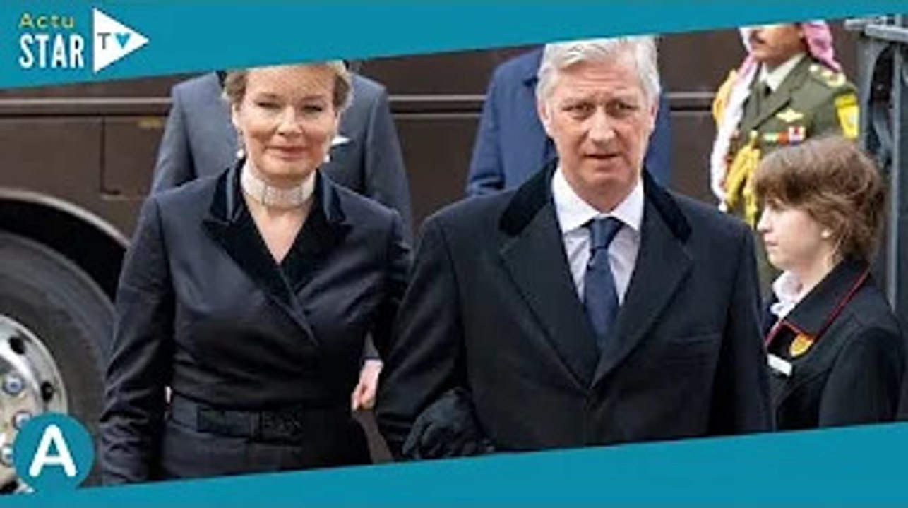 Le roi Philippe et la reine Mathilde de Belgique : à Londres en hommage au prince Philip