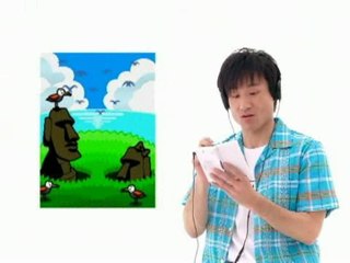 Rhythm Paradise : Publicité 2 - Ile de Pâques