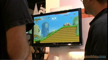 Download Video: New Super Mario Bros. Wii : E3 2009 - Sur le stand Nintendo