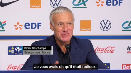 Deschamps : "Mbappé avait les jambes en feu"