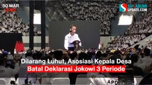 Dilarang Luhut, Asosiasi Kepala Desa Batal Deklarasi Jokowi 3 Periode