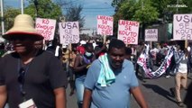 Masiva protesta contra la inseguridad en Haití, la mayor desde el asesinato del presidente Moïse