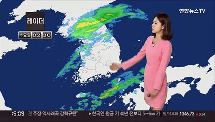 [날씨] 공기질 깨끗…전국 내일 아침까지 5㎜ 안팎 비