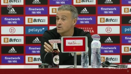 Luis Enrique: "A los delanteros no les exijo goles, llegan por una tarea colectiva"