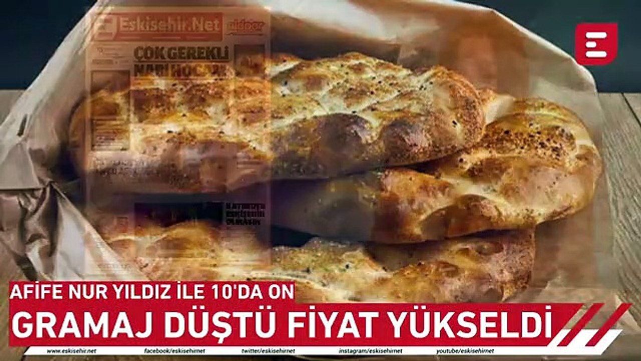 Afife Nur Yıldız İle 10'da On - Ramazan pidesinde gramaj düştü fiyat yükseldi