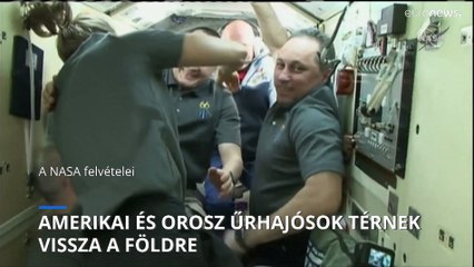 Amerikai és orosz űrhajósok térnek vissza a Földre együtt a Nemzetközi Űrállomásról