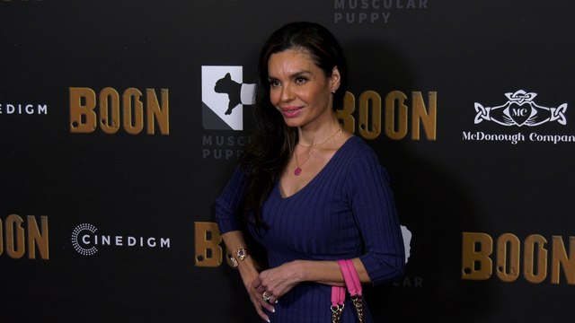 Brenda Mejia attends the red carpet premiere of Boon in Los Angeles