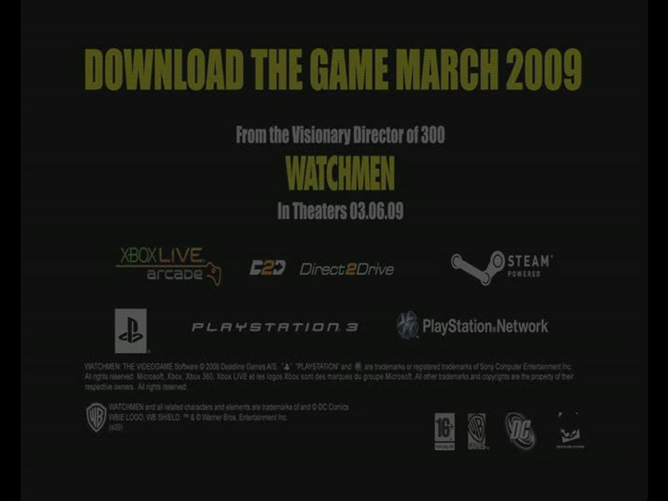 Watchmen : La Fin Approche : Premier trailer