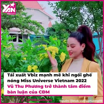 Vũ Thu Phương đạt điểm 10 tinh tế ở hậu trường chấm thi nhan sắc | Điện Ảnh Net