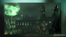 Batman Arkham Asylum : Le chevalier noir observe Arkham