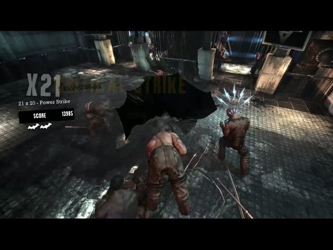 Batman Arkham Asylum : Système de combat
