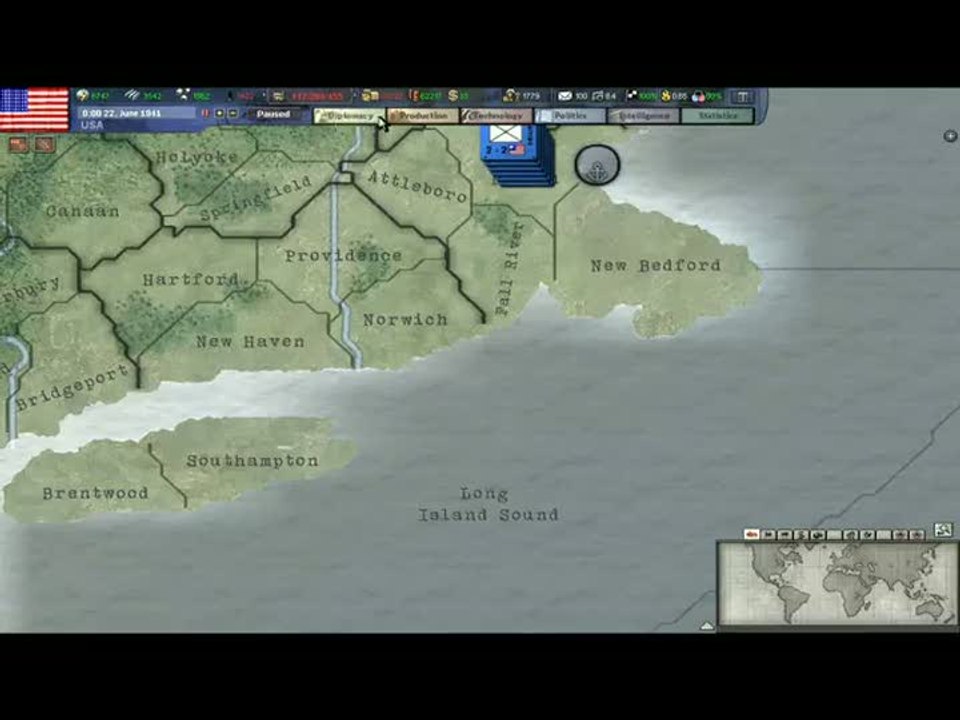 Hearts of Iron III : Les Etats-Unis