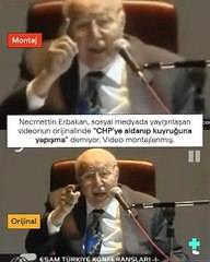 Yandaş medyadan Necmettin Erbakan'a makas! Bu sözlerini kırptılar