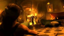 Metal Gear Solid V : The Phantom Pain : Big Boss rampe tel un serpent