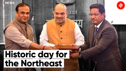 Assam, Meghalaya sign pact to resolve 50-year-old boundary dispute