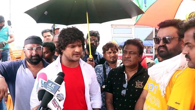 फिल्म 'बोल राधा बोल' की शूटिंग के आखिरी दिन खेसारी लाल यादव ने एक्ट्रेस मेघा श्री को लेकर बताई खास बात