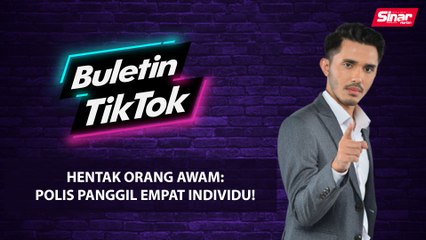 Hentak orang awam: Polis panggil empat individu!