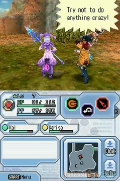 Phantasy Star Zero : Techniques