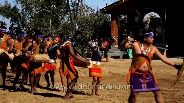 Garo tribal dance - Kisama village